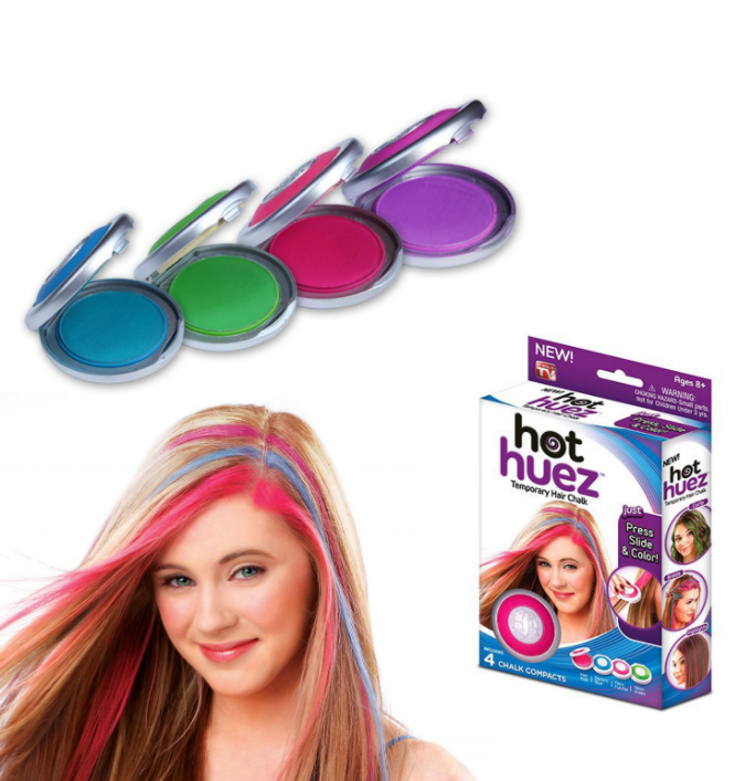 Kolorowa kreda do włosów - hot huez